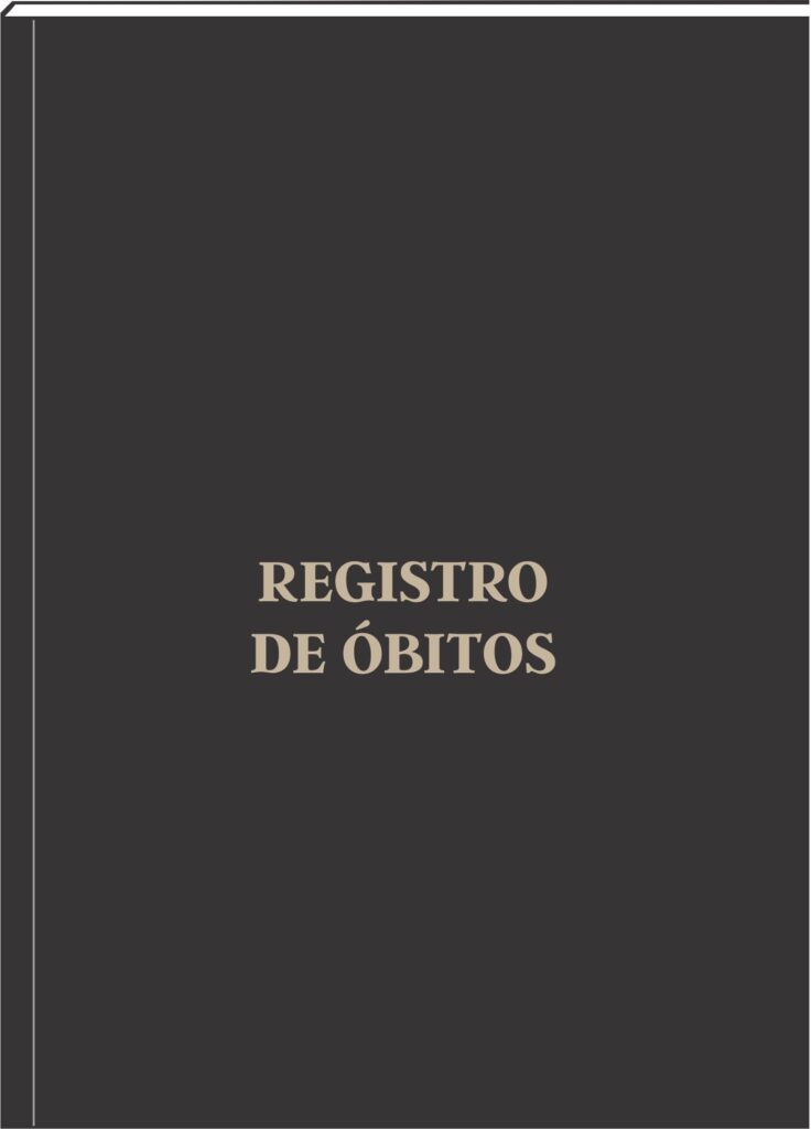Livro de Registro de Óbitos - Editora Dom Viçoso